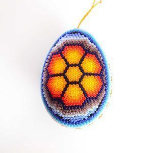 Huevo : Art Huichol