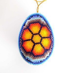 Huevo : Art Huichol
