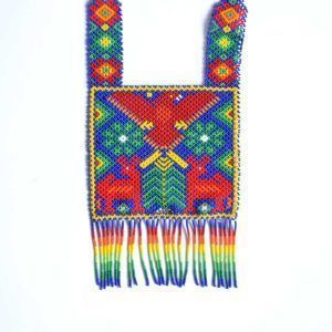 Plastron Chaquira : Huichol
