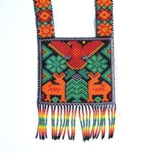 Plastron Chaquira : Huichol
