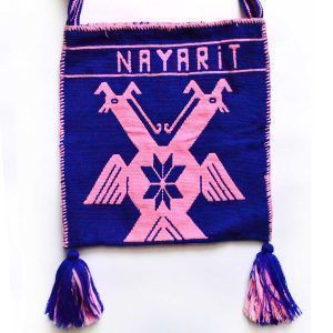 Sac à dos d'art huichol