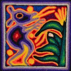 Tábua de fio Huichol