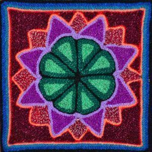 Art Huichol peinture