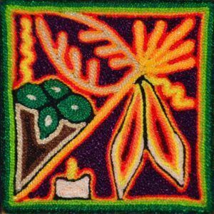 Art Huichol peinture