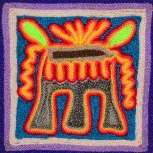Tabla de estambre huichol