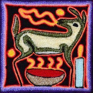 Planche à fil Huichol
