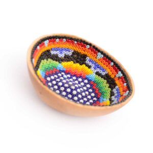 Jicara de l'art Huichol