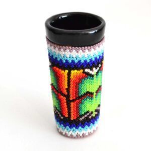 Tequilero na arte Huichol