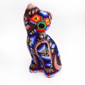 Gato de arte huichol