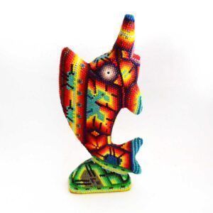 Art Huichol poisson-chandelle