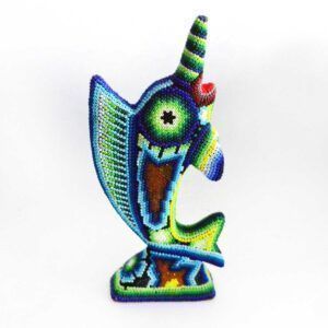 Art Huichol poisson-chandelle