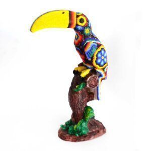 Art Huichol toucan