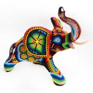 Éléphant d'art huichol