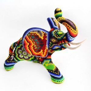 Éléphant d'art huichol