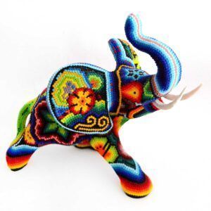 Éléphant d'art huichol