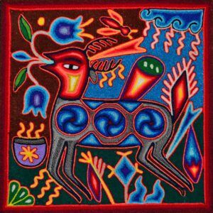Tabla de estambre - Wixarika