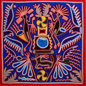 Tabla de etambre Wixarika