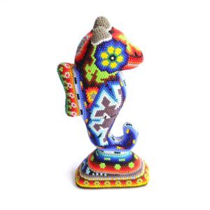 Hippocampe d'art huichol