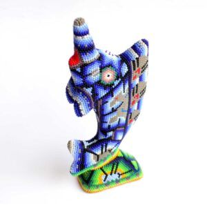Art Huichol poisson-chandelle