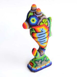 Caballo de mar de Arte Huichol