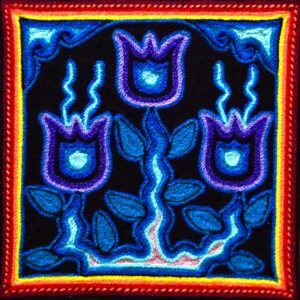 Planche à fil Huichol Art