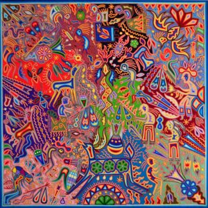 Planche à fil Huichol Art